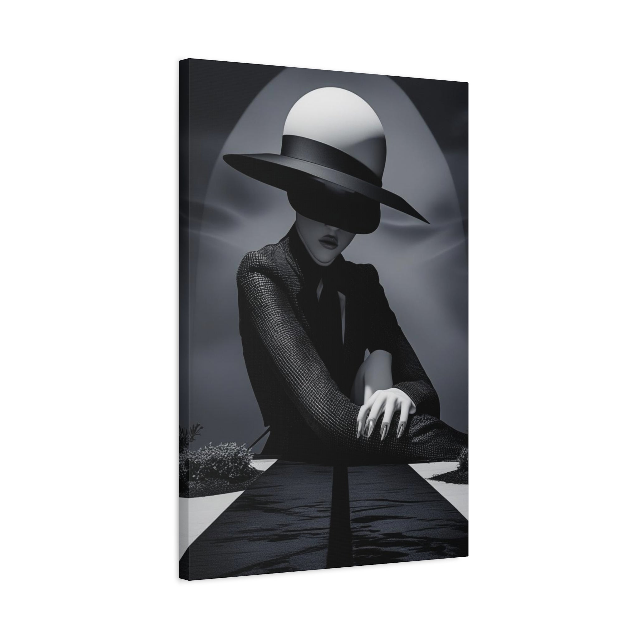 Noir Fashion Canvas