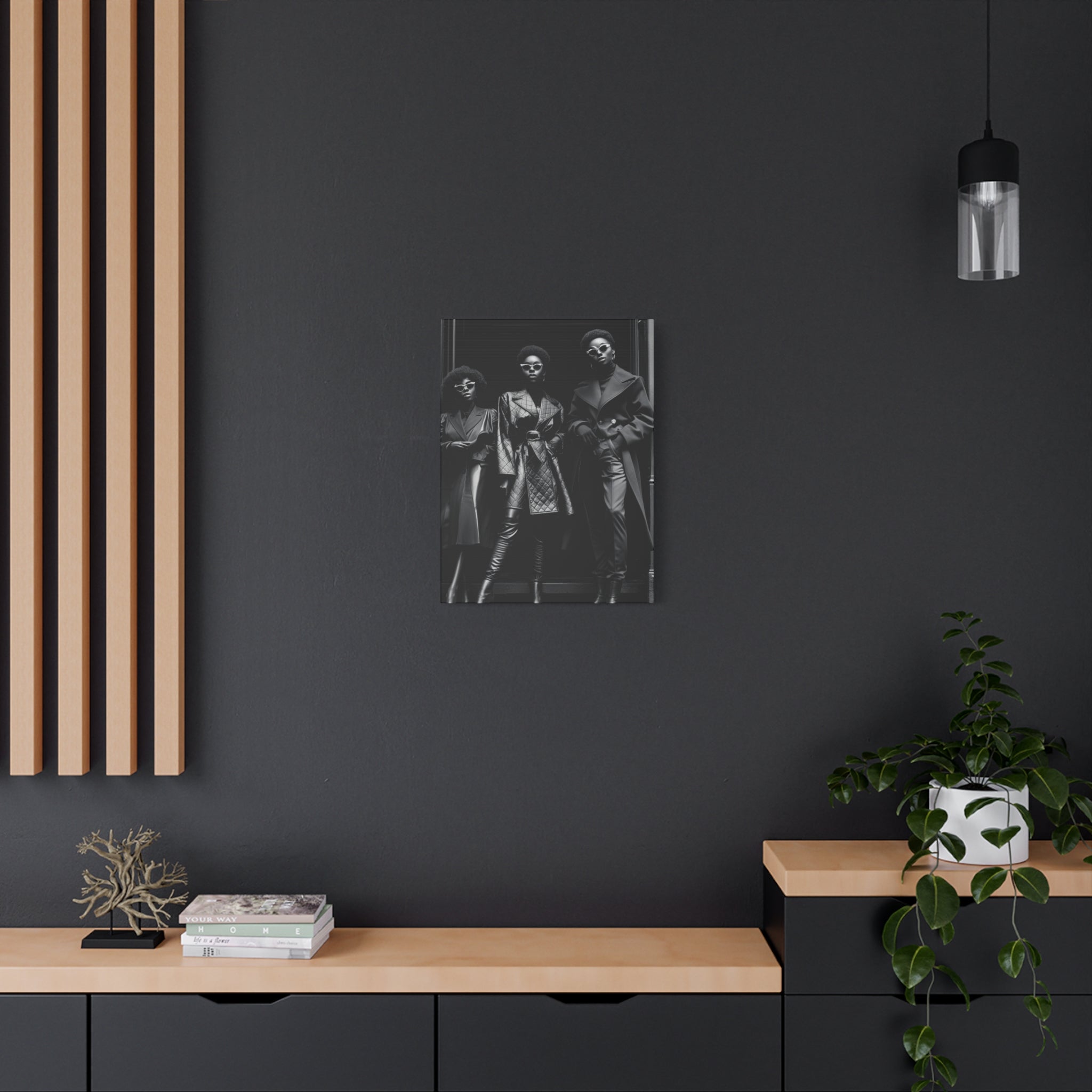 Obscured Beauty Canvas