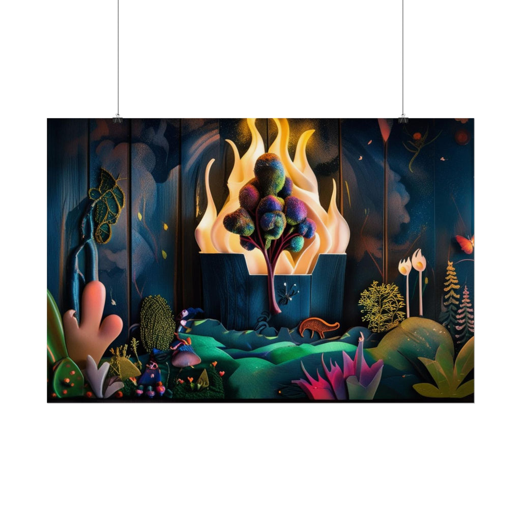Flamed Landscape