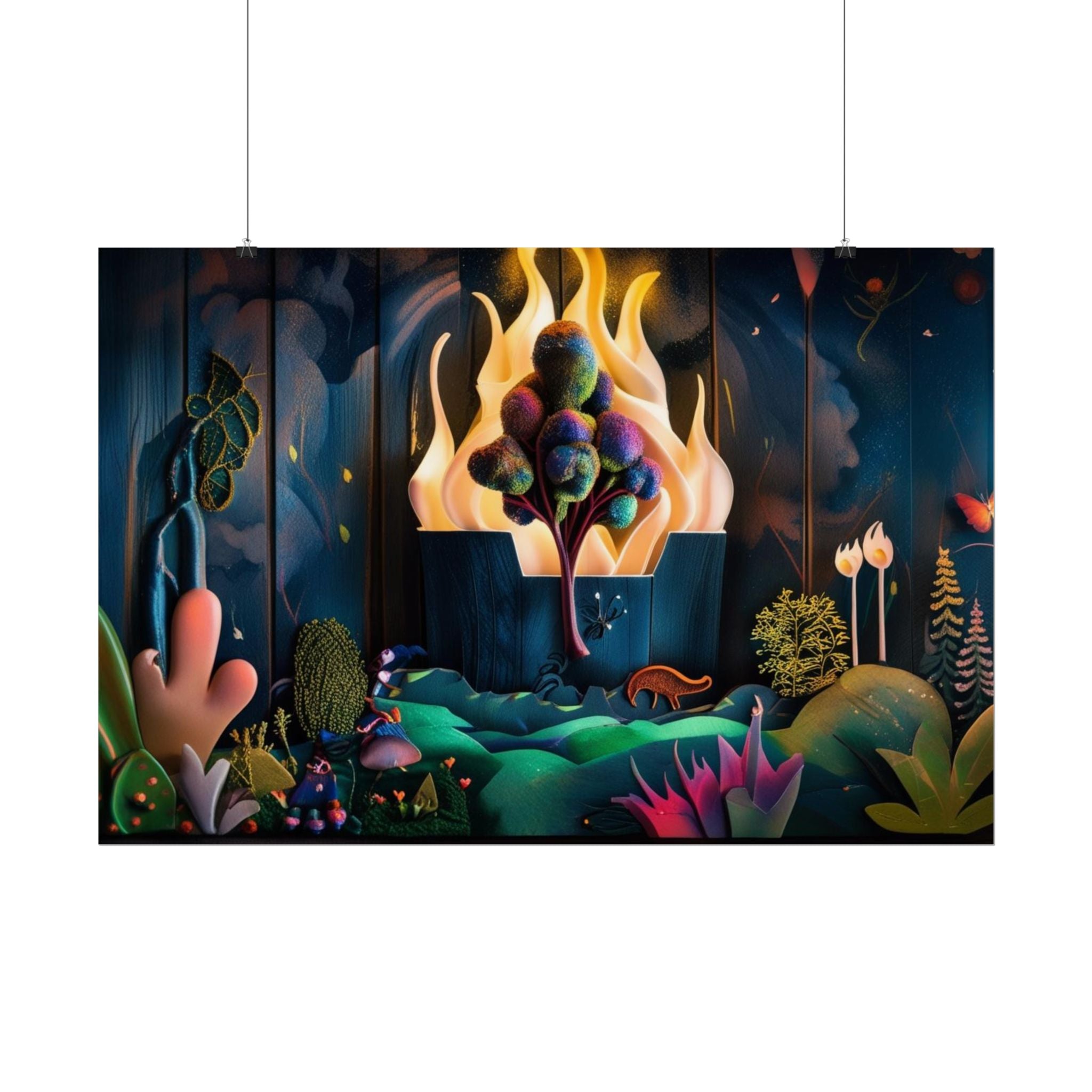 Flamed Landscape