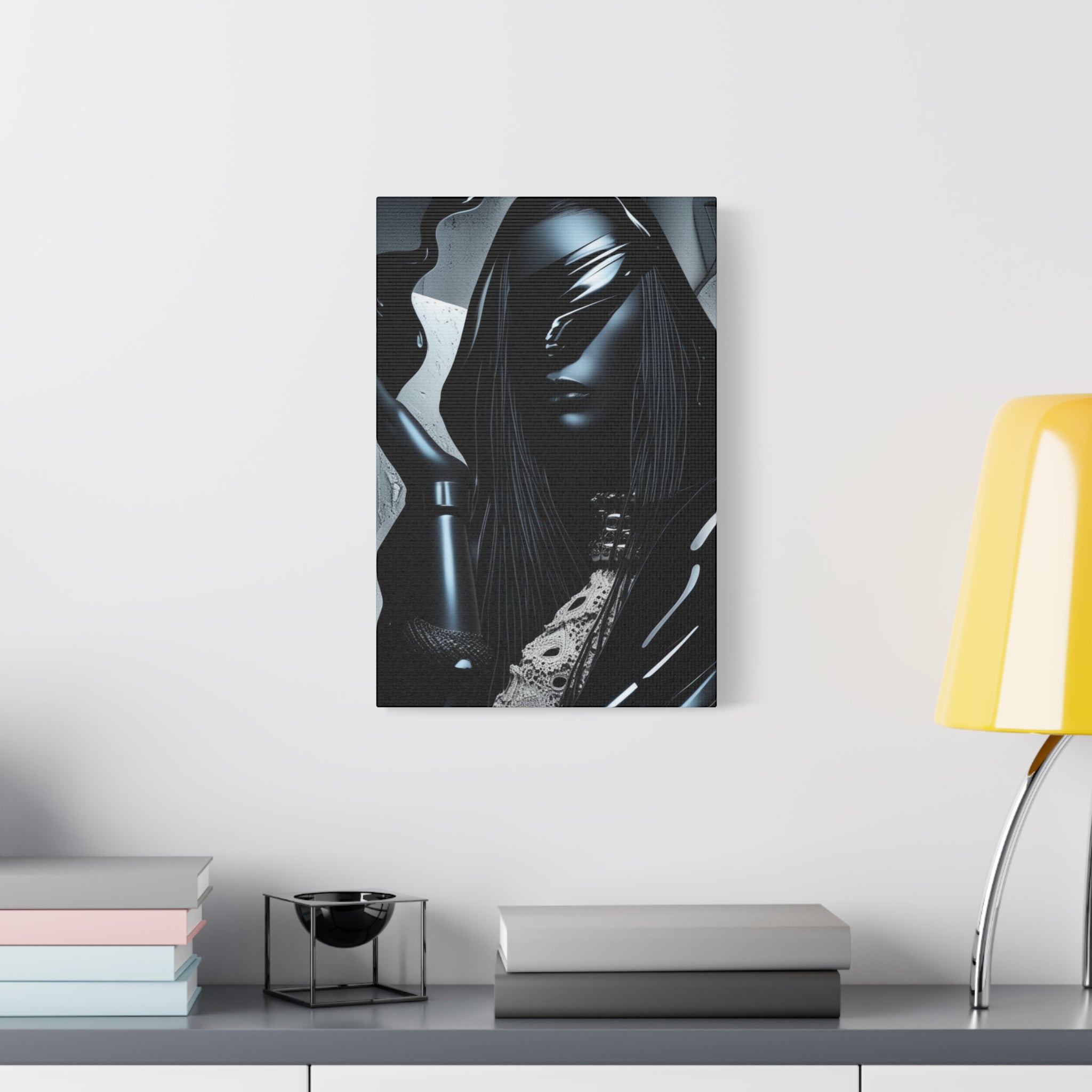 Glossy Fatale Femme Canvas