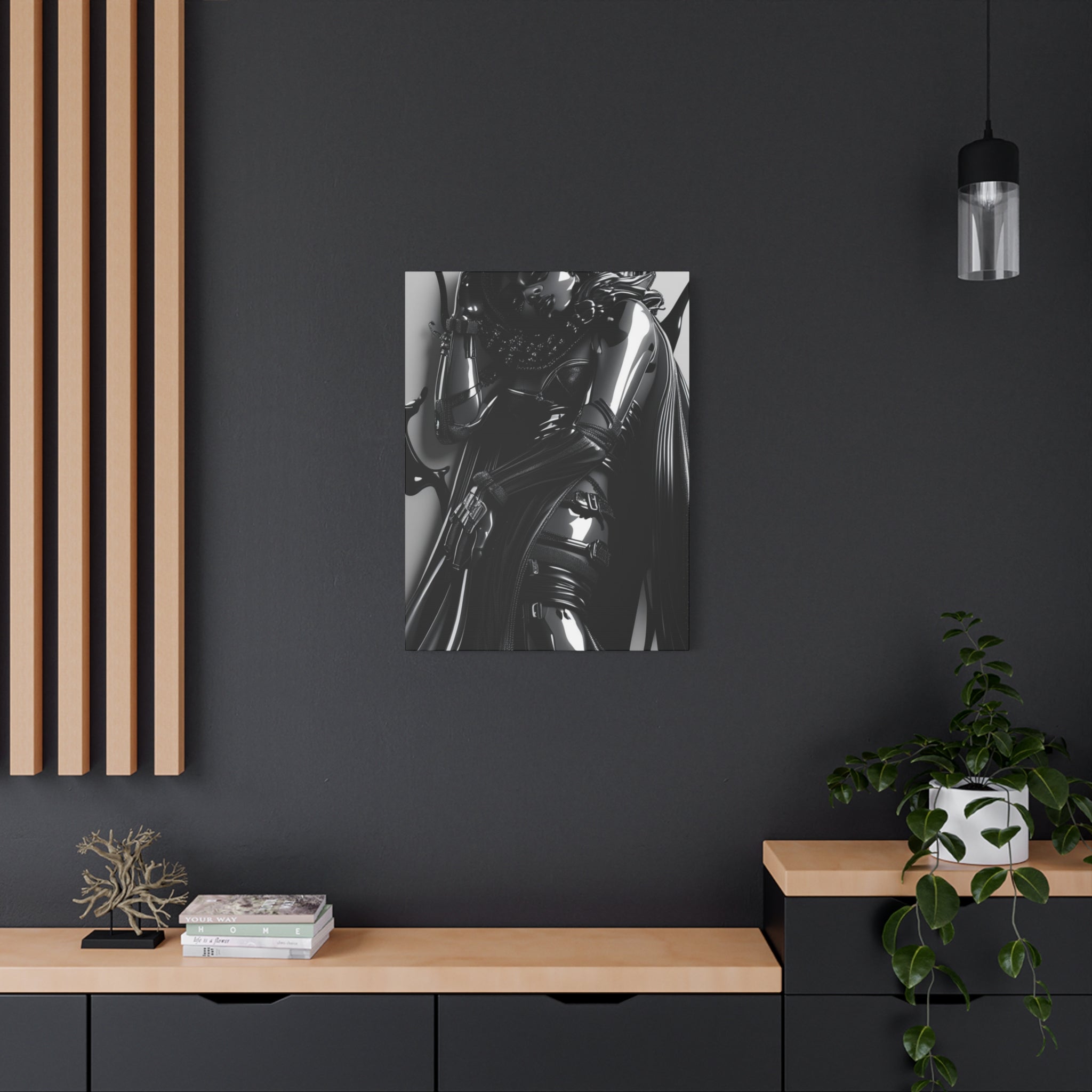 Veins Of Velvet Canvas