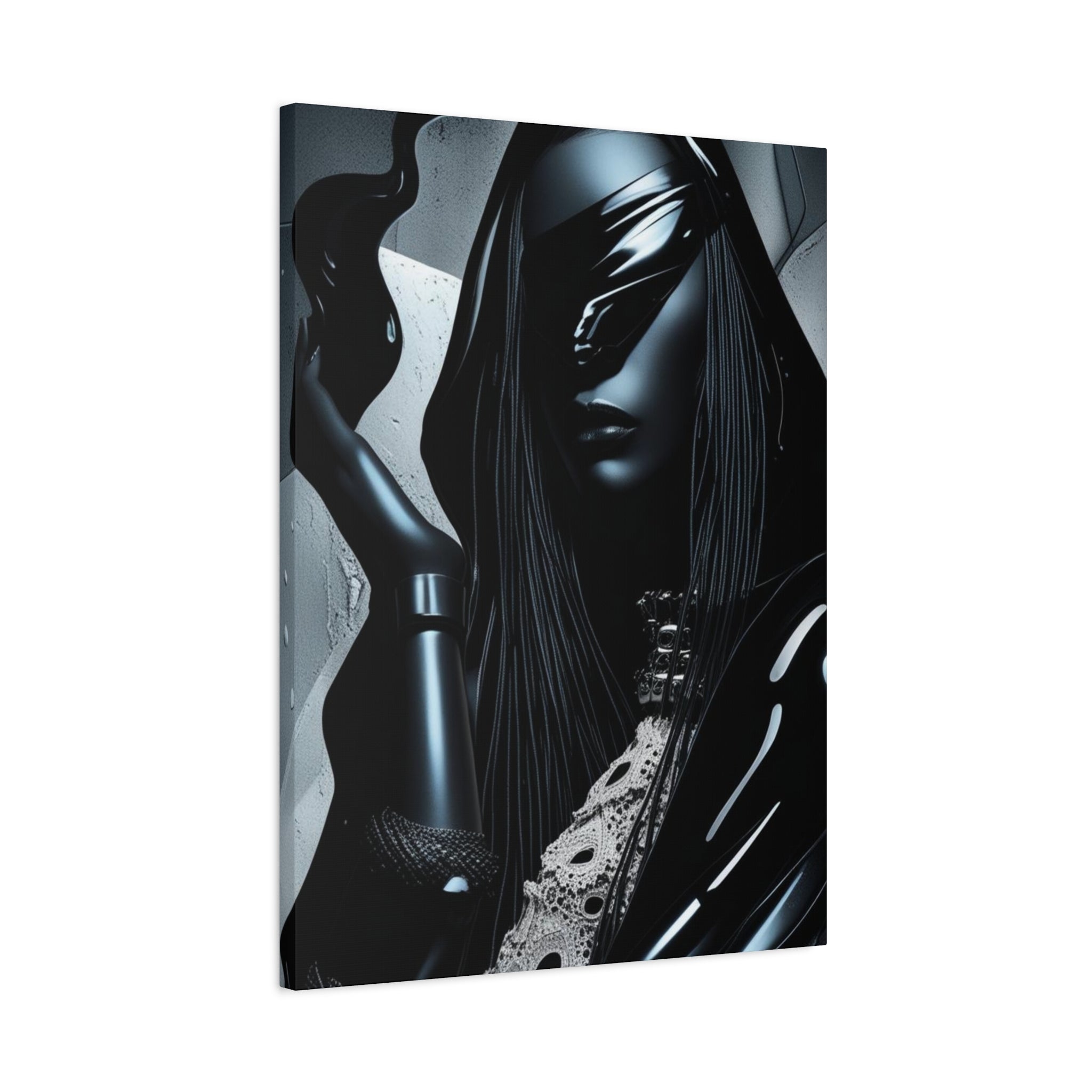 Glossy Fatale Femme Canvas