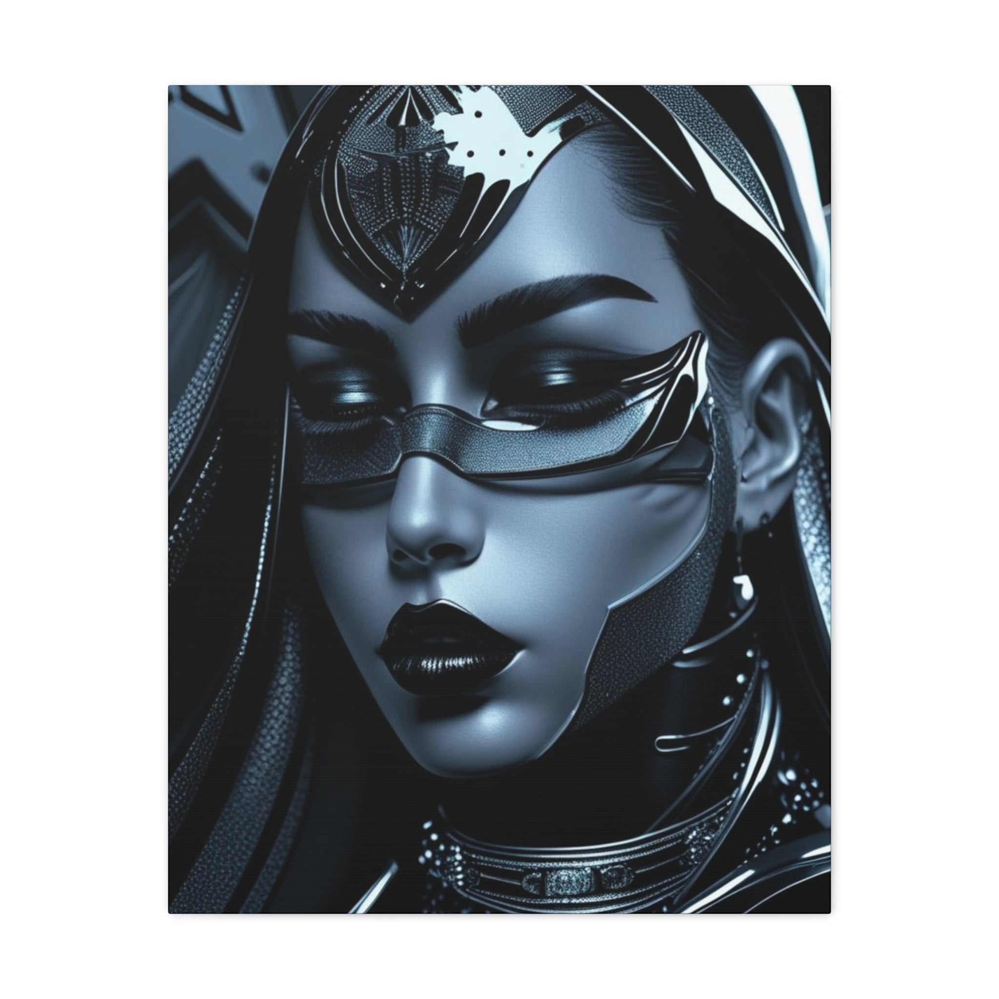 Cyber Goddess Canvas