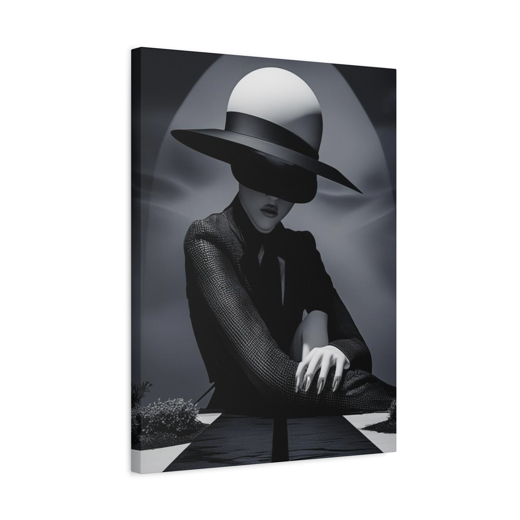 Noir Fashion Canvas