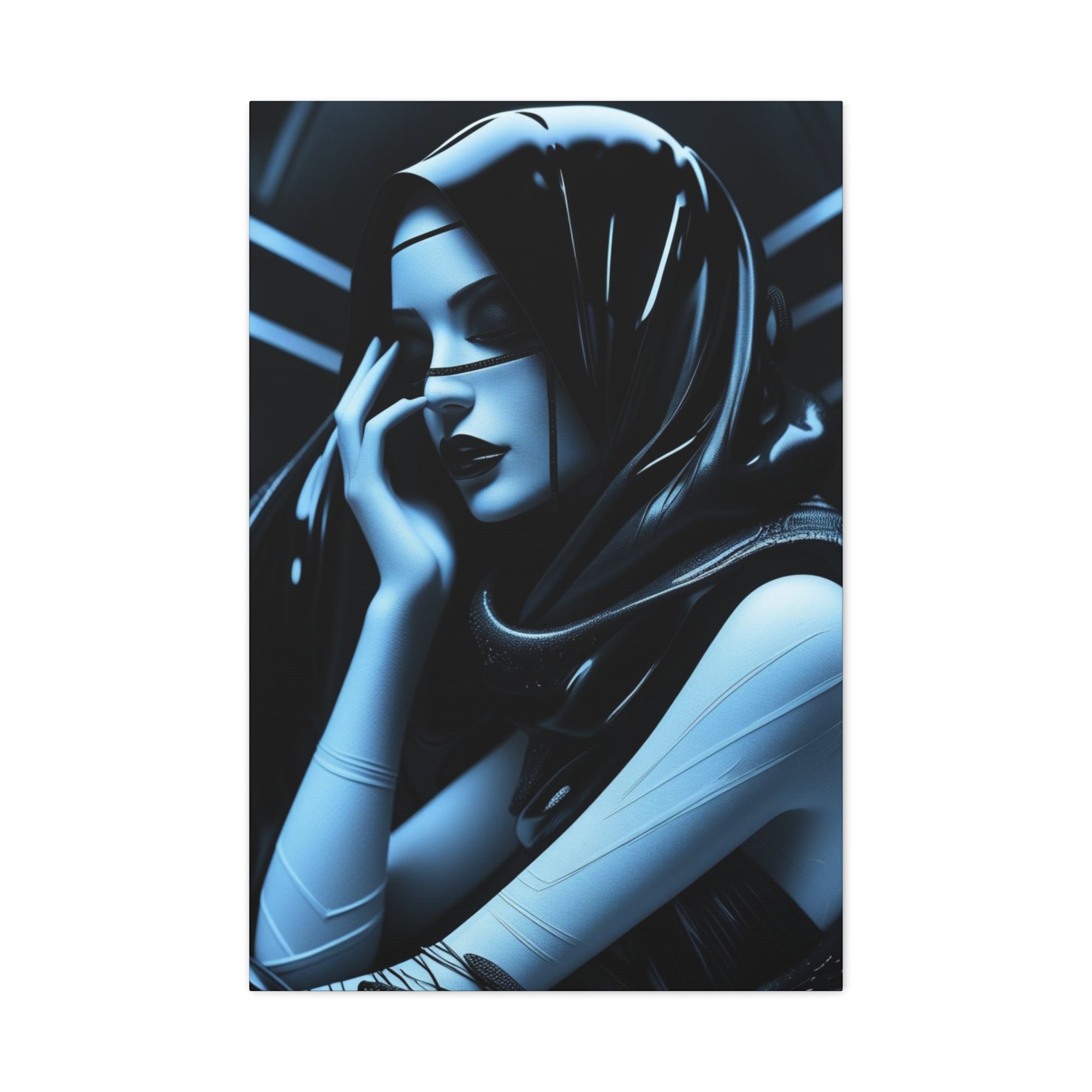 Reflections Of Her Canvas