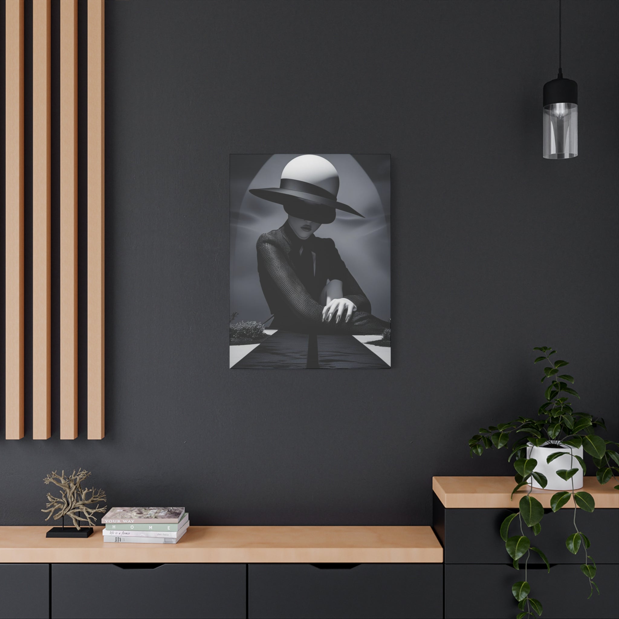 Noir Fashion Canvas