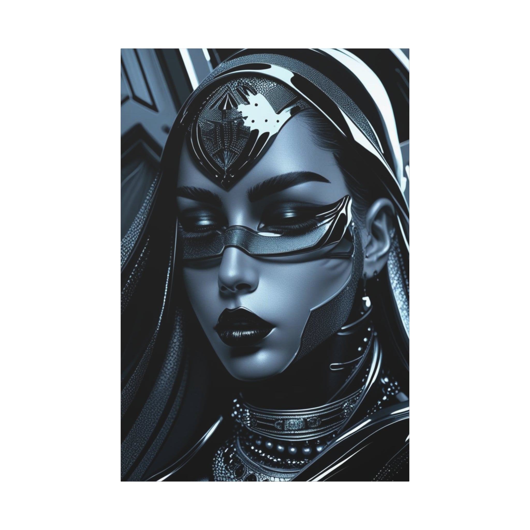 Cyber Goddess Canvas