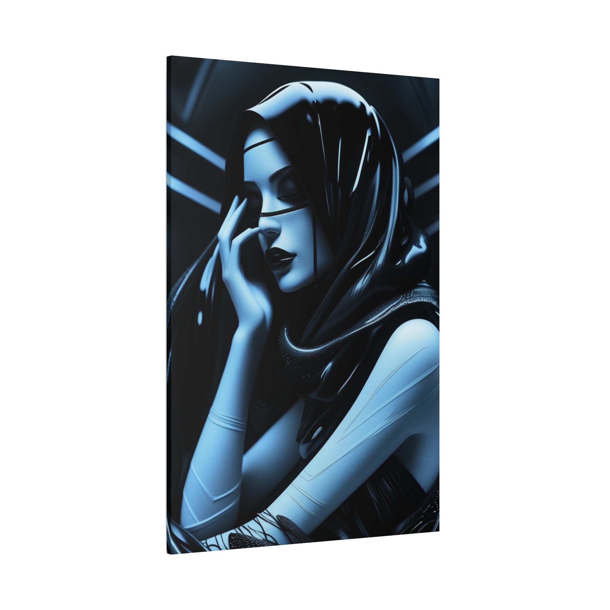 Reflections Of Her Canvas