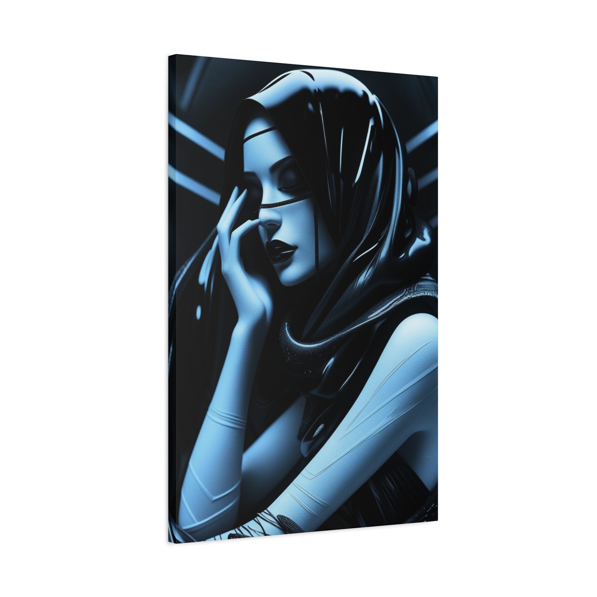 Reflections Of Her Canvas