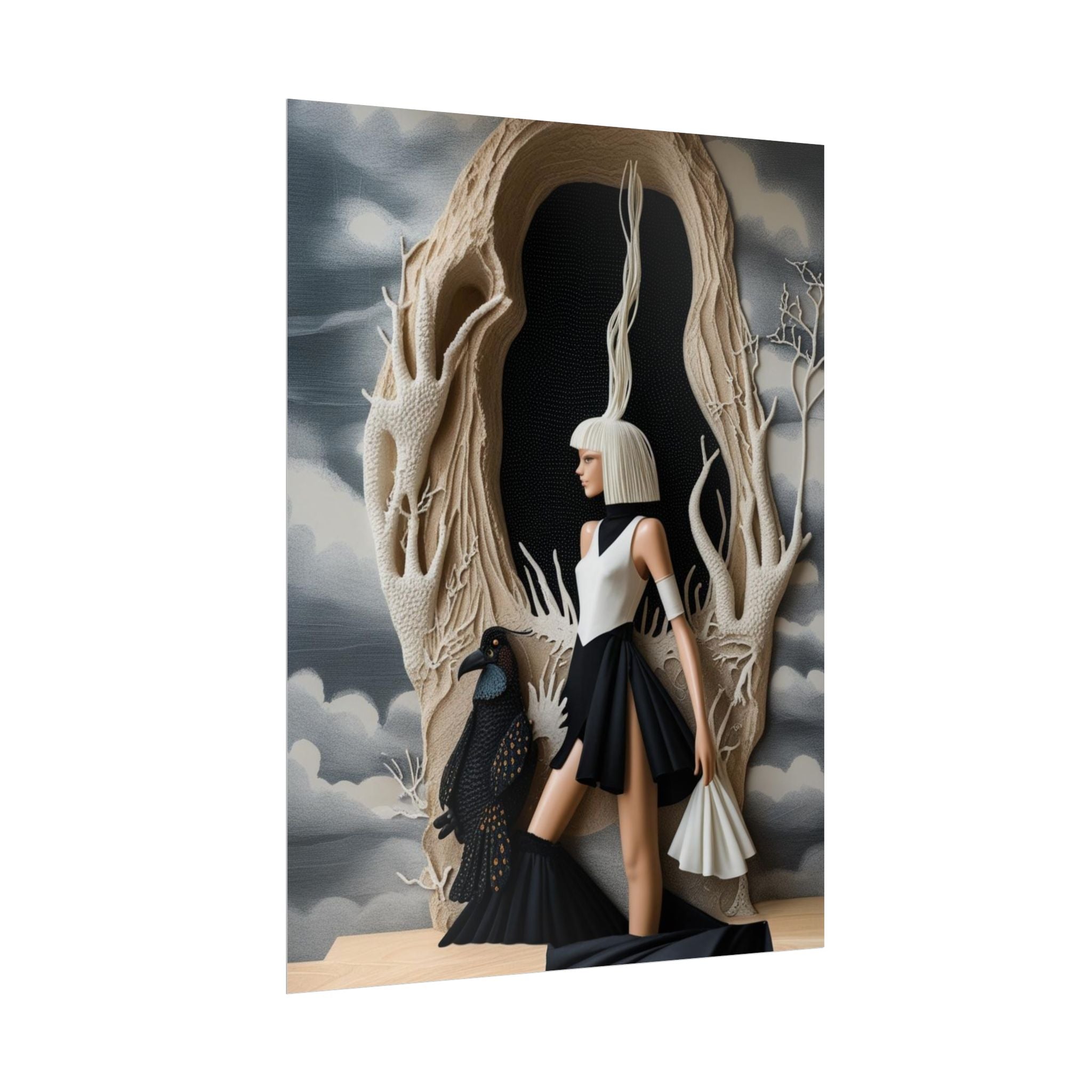 Cut Fashion Raven