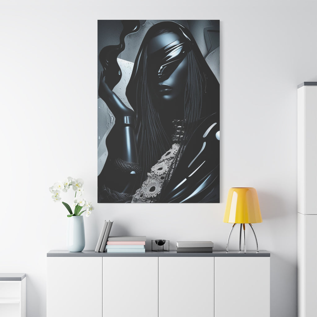 Glossy Fatale Femme Canvas