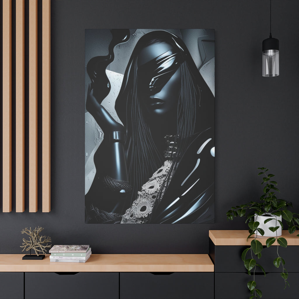 Glossy Fatale Femme Canvas