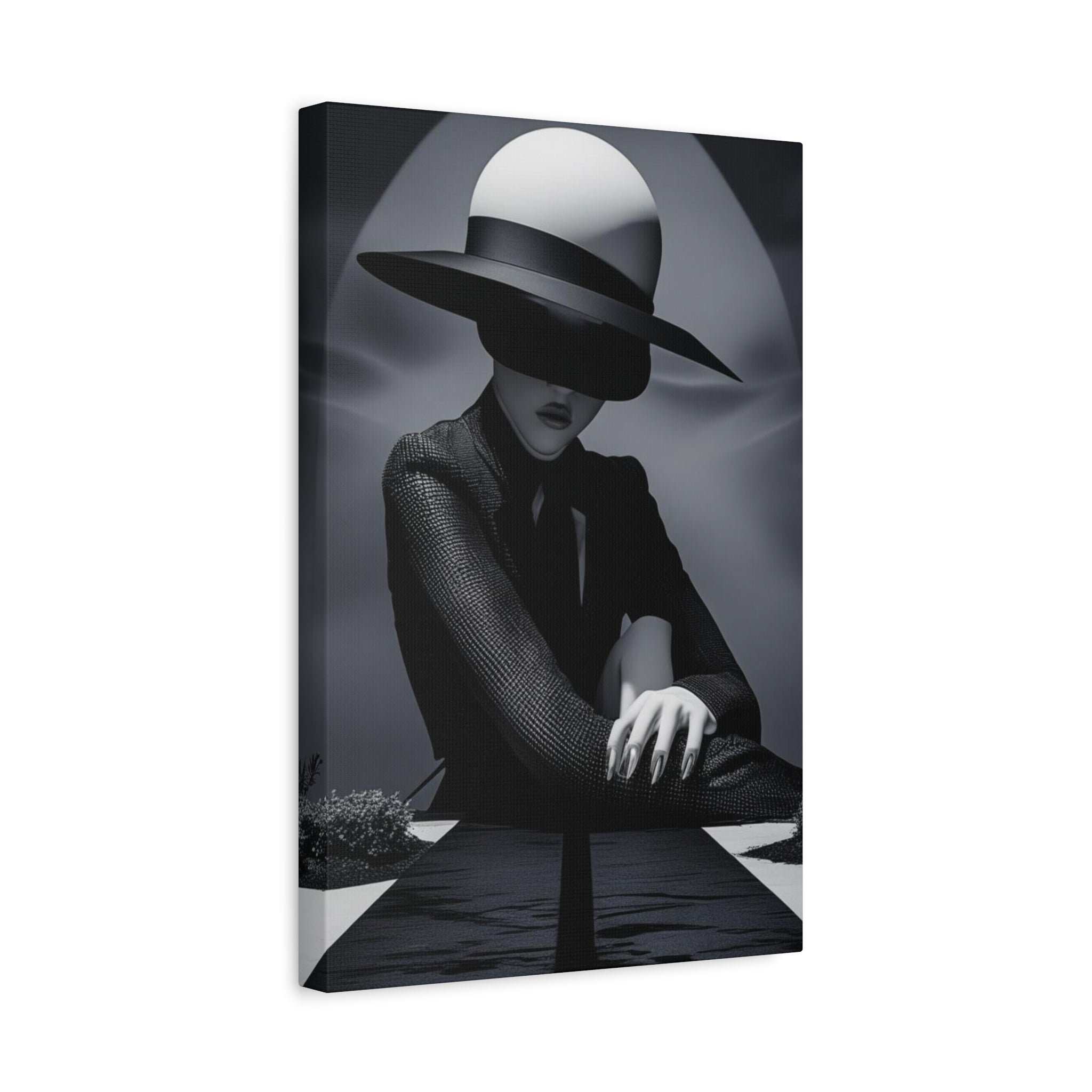 Noir Fashion Canvas