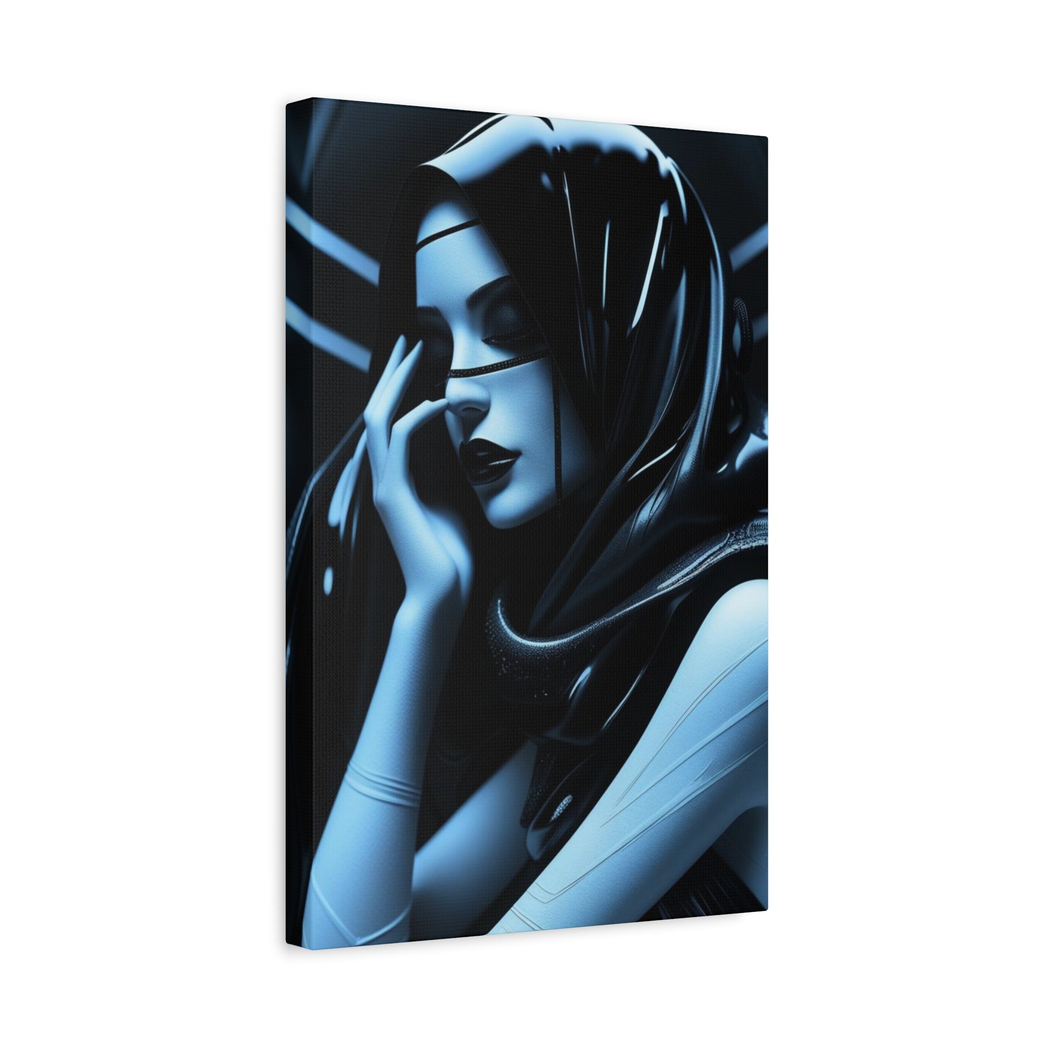 Reflections Of Her Canvas