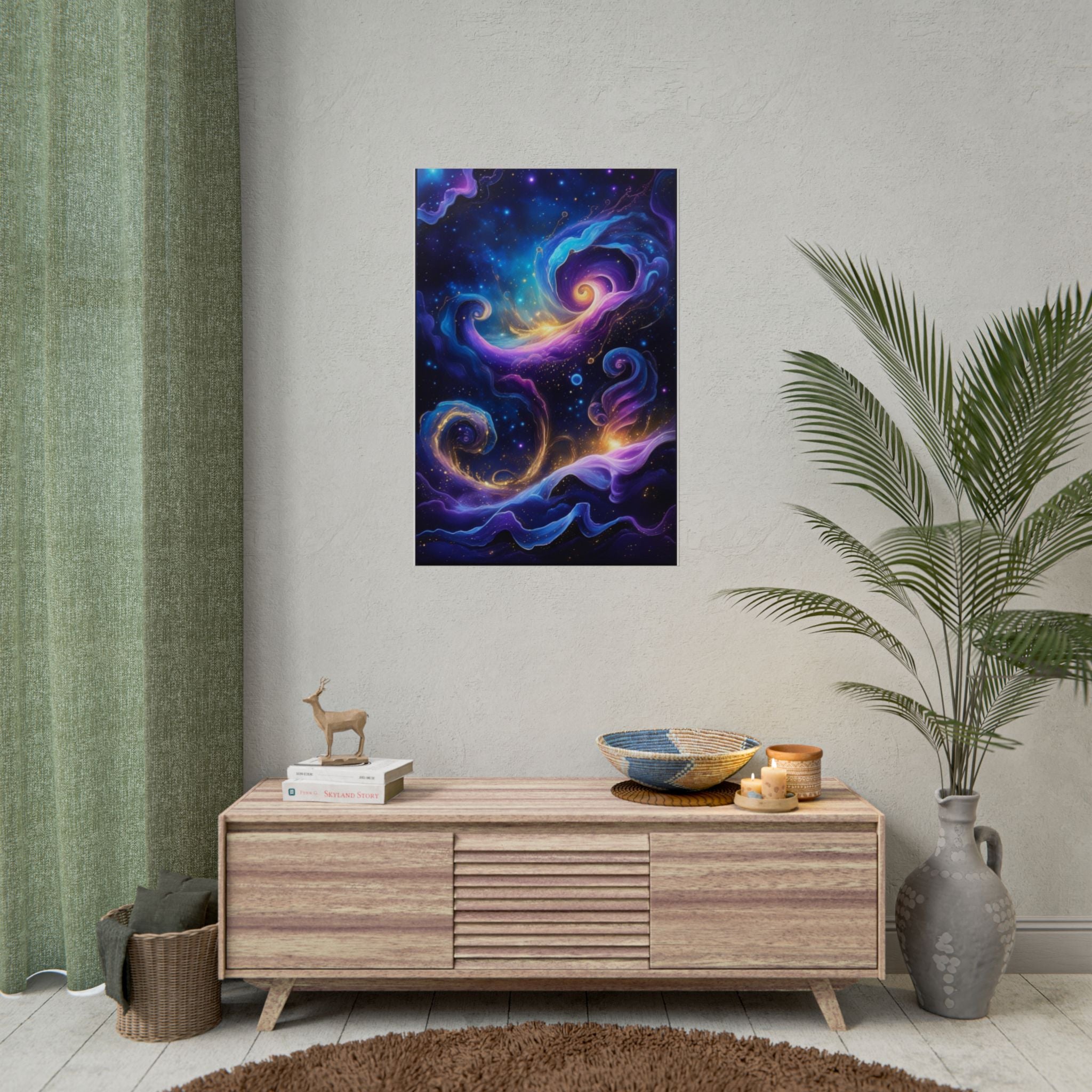 Cosmic Swirl Art