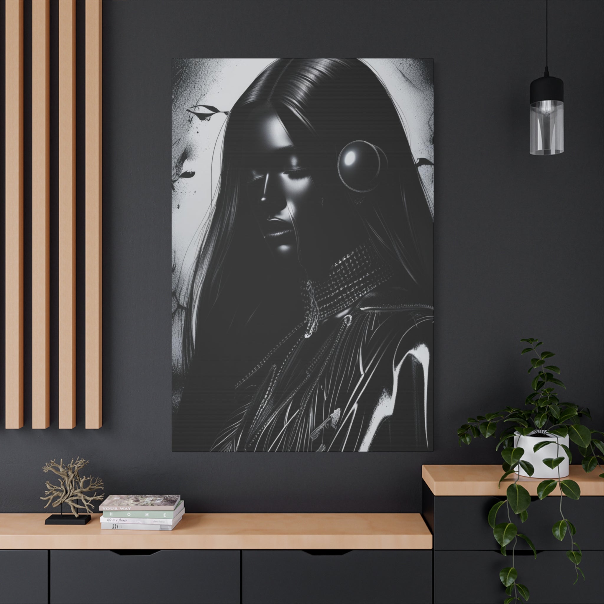Shrouded In Stillness Canvas
