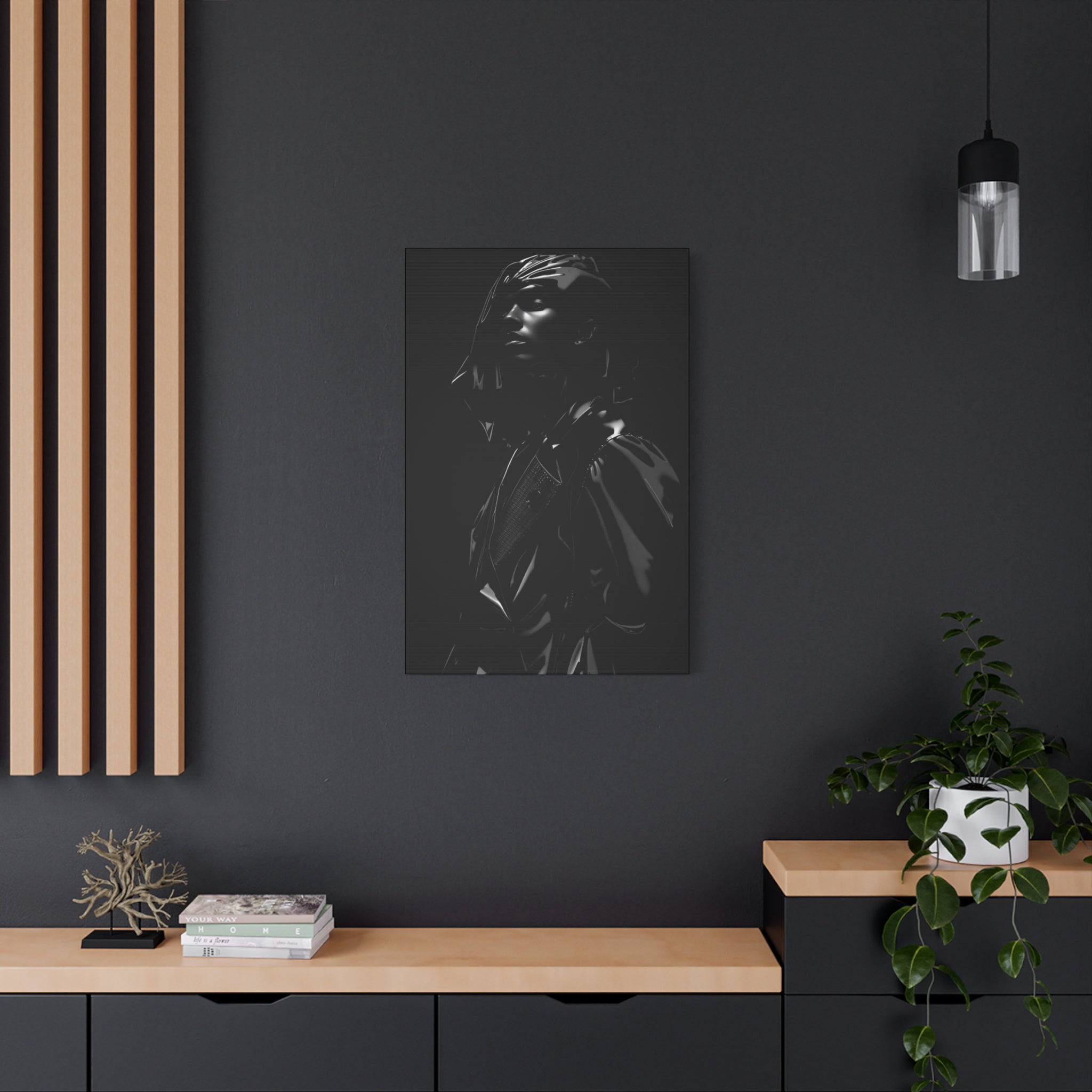 Phantom In Latex Canvas