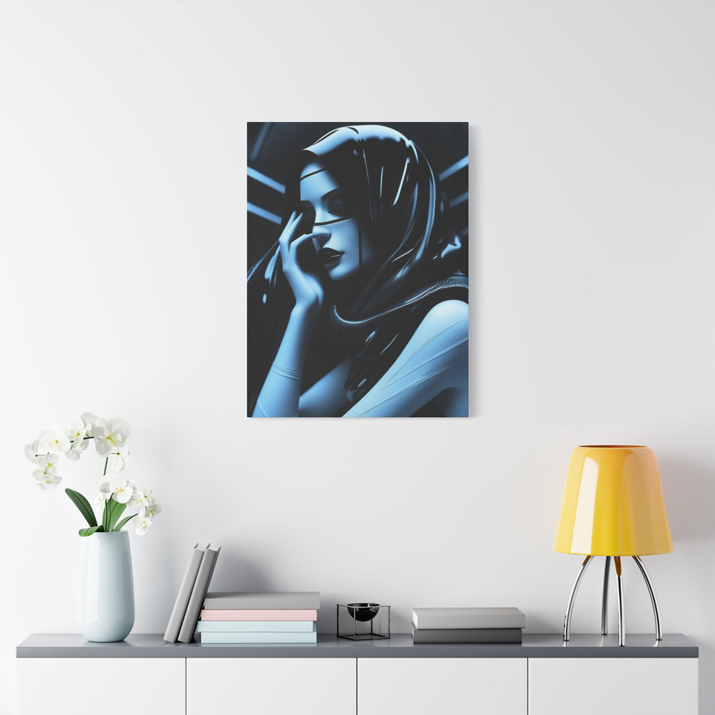 Reflections Of Her Canvas
