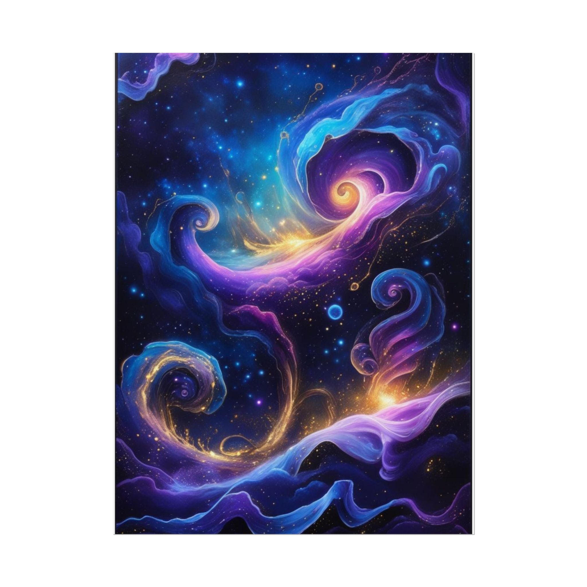 Cosmic Swirl Art